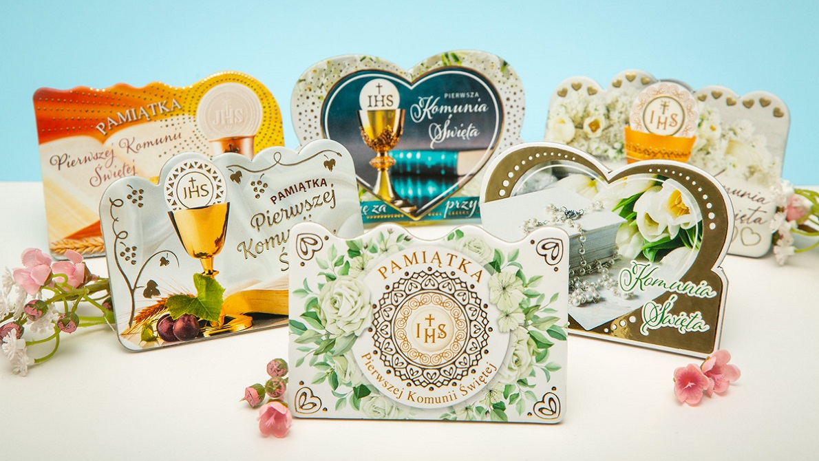  Produkty komunijne dostępne w placówkach Poczty Polski 