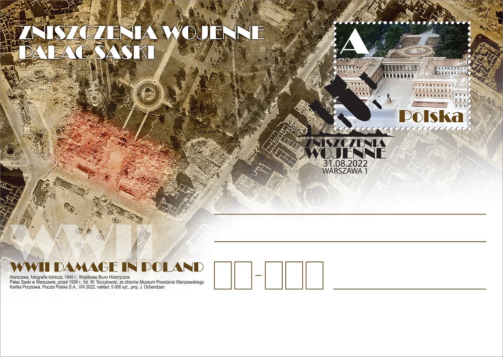  Nowa seria filatelistyczna Poczty Polskiej „Zniszczenia wojenne” 