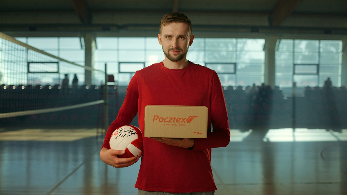  Mateusz Bieniek ambasadorem marki Pocztex 