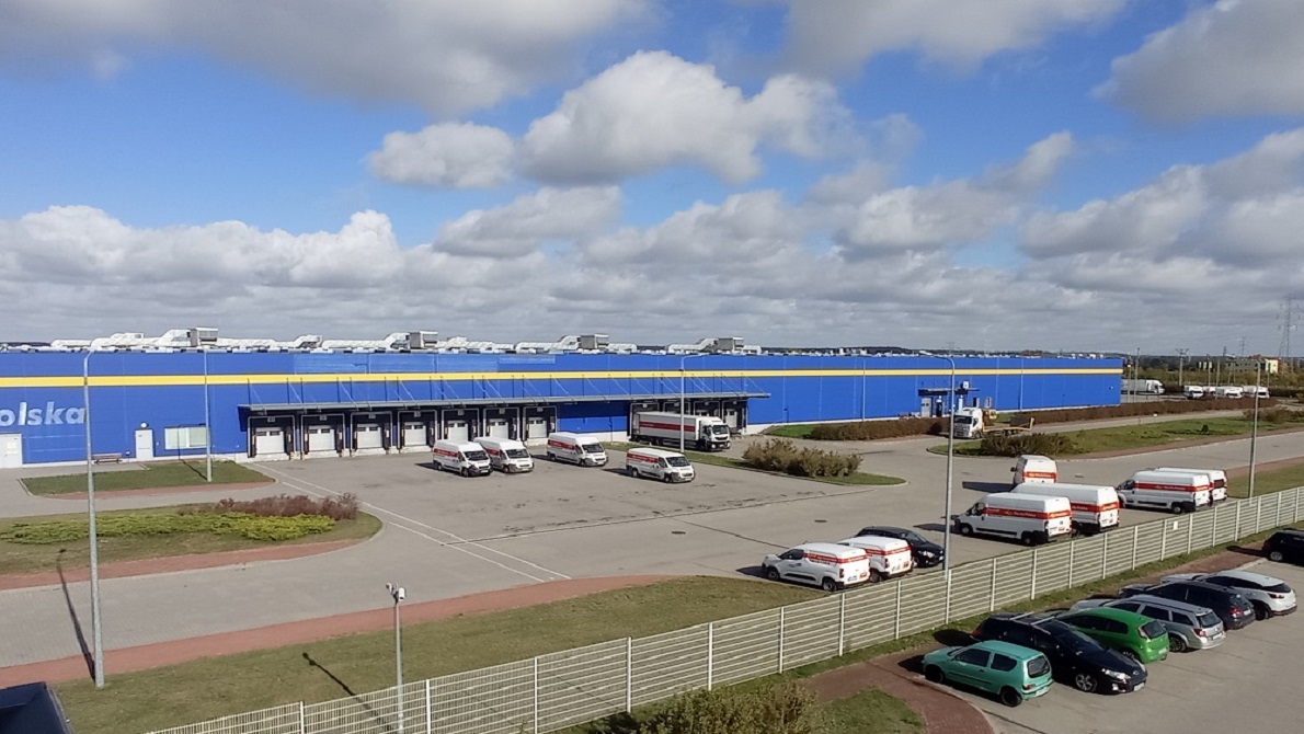 Przygotowania do instalacji sortera w pocztowej sortowni w Lisim Ogonie pod Bydgoszczą 