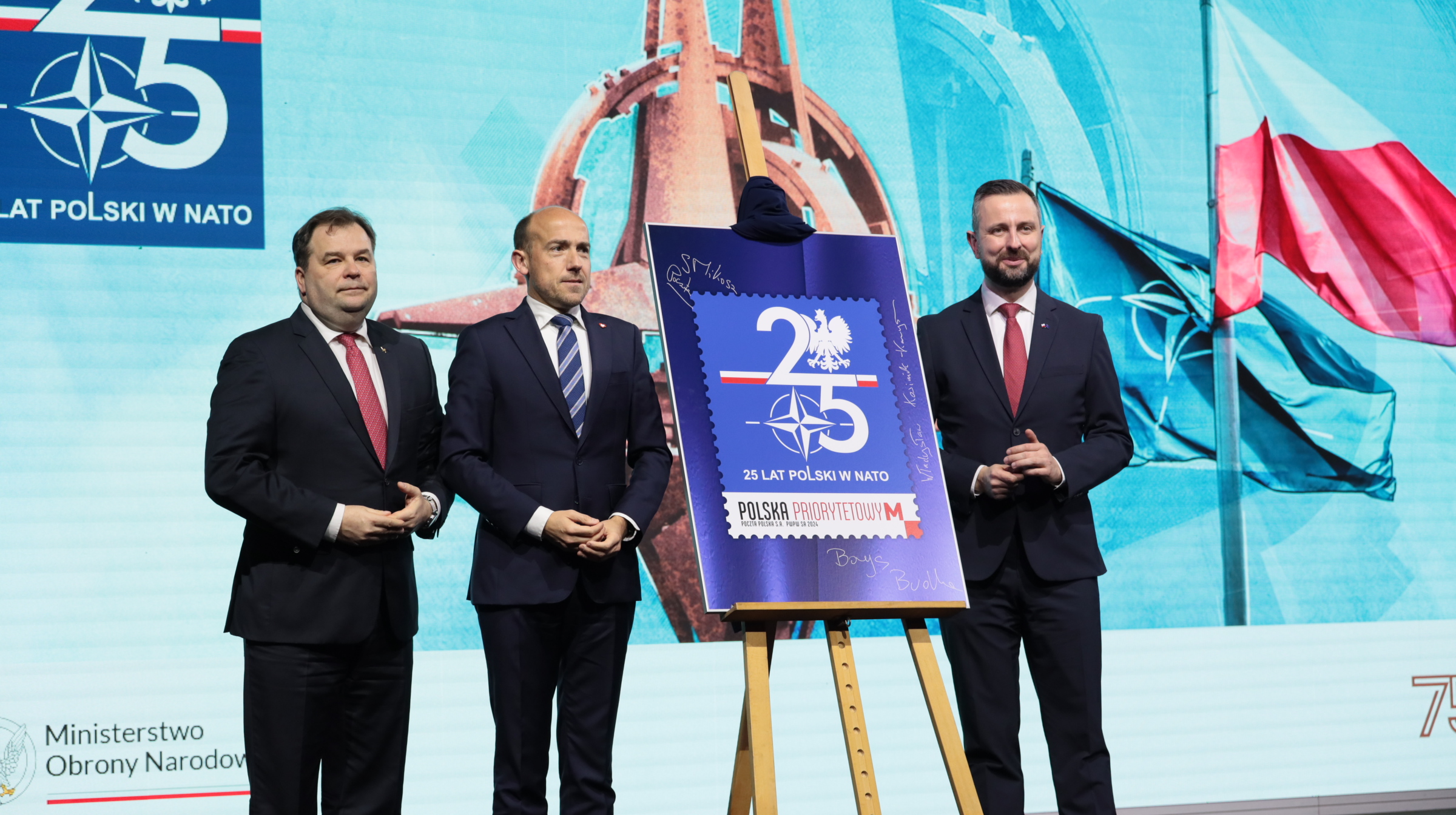  Poczta wprowadza do obiegu znaczek z okazji 25-lecia przystąpienia Polski do NATO w milionowym nakładzie! 