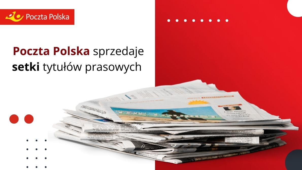  Poczta Polska sprzedaje setki tytułów prasowych. Udostępnia także usługę prenumeraty i zamawiania na życzenie 