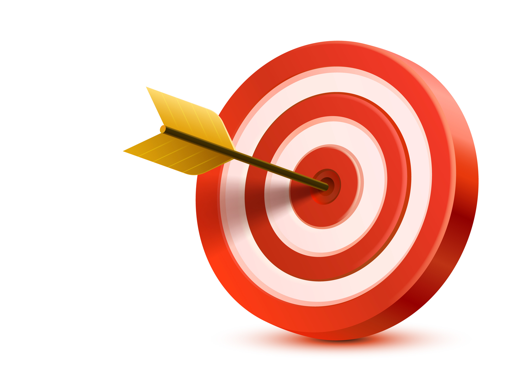 A shield with an arrow inside