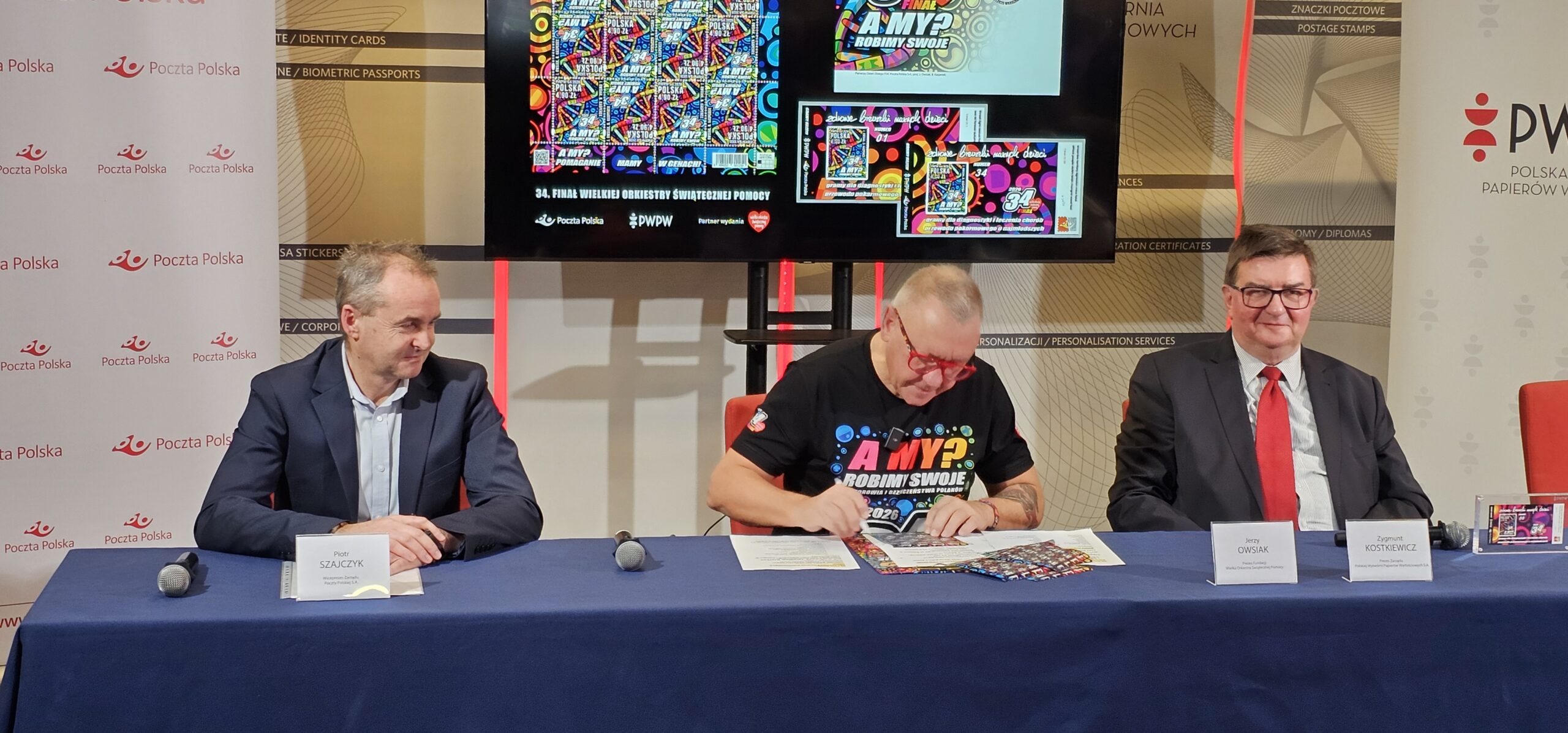 prezentacja znaczka wośp