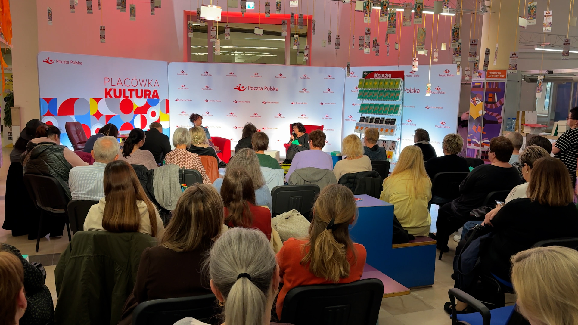 author's meeting at the Polish Post Office with the author of the books Katarzyna Grochola