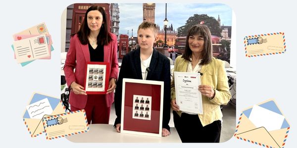 Kazik chłopiec, który wygrał konkurs na list