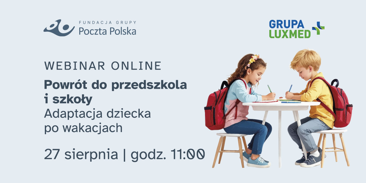 students sitting at a desk and a slogan encouraging participation in the webinar